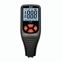 자동차 도장 두께 측정기 페인트 고정밀 도막측정기 TC200, 올블랙, 도장두꼐측정기