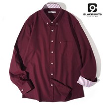 블랙수트나인 옥스퍼드 긴팔 셔츠 (DNSH800190012363)