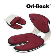 체어플러스 오리백 마그네틱형 골반 허리 척추 바른자세 교정, 색상:블랙