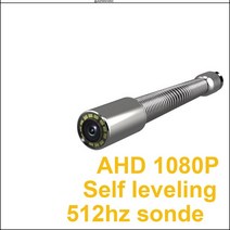 청소 역류 배수구 화장실 배관 싱크대 배수관 세면대 클리너 AHD 1080P 23mm 파이프 검사 카메라 시스템 배수 하수도 내시경 비디오 512hz Sonde 셀프 레벨링 10., 02 20m, 02 Self leveling 1080P