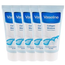 (5개)바세린 콜라겐 모이스처 핸드크림 80ml, 5개