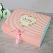러브썸 리본 선물상자 10p(31x25cm) 선물박스, 상세페이지 참조