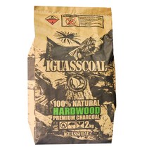 이과스콜 100% NATURAL HARDWOOD PREMIUM CHARCOAL 캠핑용 숯, 2kg, 6개