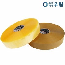 1300K 박스테이프 LM 기계경포장 1000Mx5개 황색, 단품