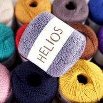 헬리오스/털실/뜨개실/손뜨개/여름실 프렌즈얀, 507 엔틱브라운