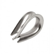 스텐 심블 와이어링 팀블 코스 와이어 보호대 고리, M10