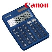 캐논 컬러 전자 계산기 KS-125T, 블루, 1개