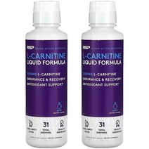 알에스피 L-카르니틴 리퀴드 포뮬라 3000mg 베리맛, 473ml, 2개