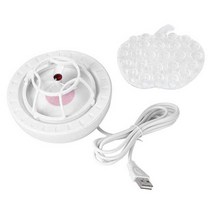 야채세척기 과일 채소 고추 농산물 과일세척기 미니 초음파 식기 세척기 휴대용 다기능 과일 야채 접시 세탁기 usb 충전 가정용 접시 세탁기, 빨간색