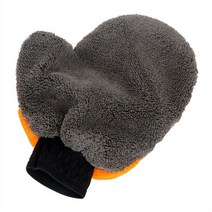 먼지제거 Car Washing Gloves Double Sided Coral Fleece Microfiber Water Absorption Brush Cloth for Motorc, [01] GRAY