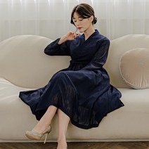 생활한복에 생활한복을 더한 철릭 원피스 빅사이즈 퓨전의상