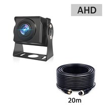 픽업트럭 AHD 트럭 백업 카메라 헤비 듀티 LED IR 나이트 비전 방수 차량 후면보기 트레일러/픽업/RV 풀 용, [05] AHD Camera-20m