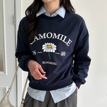 주디앤 여성 플라워 맨투맨