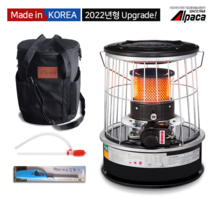 알파카 석유히터 낚시 야외용 캠핑용 심지 석유난로 전도소화장치, TS-77A콤팩트_가방포함+랜턴