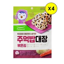 (상온)[풀무원]주먹밥대장 볶은김30gx4/유통기한 23년 3월 29일 (상품 상세 설명 표기/반품 및 교환 불가)