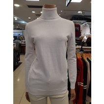 뱅뱅 여성 니트목폴라티셔츠NWG771, 블랙