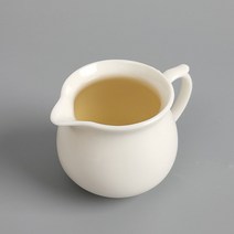 백자 아이보리톤 손잡이 숙우 저그 공도배 150ml, 본상품선택
