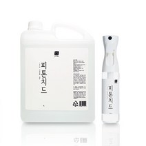 순수백과 천연 편백 나무 스프레이 잎 수액 피톤치드 편백수 가죽 쇼파 냄새 제거 이불 침대 침구 매트리스 곰팡이 액 원액 새집증후군 방법 새가구 탄 퇴치제 퇴치 탈취제, 4.3L, 1개