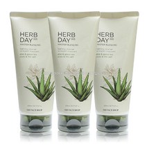 더페이스샵 허브데이 365 마스터 블렌딩 알로에 앤 그린티 클렌징폼 170mlx3ea, 3개, 170ml