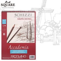 솔로몬샵 A4파브리아노 아카데미아스케치북AP05/120g/50매/210x297mm 스케칭스프링형/A4스케치북/드로잉지/크로키북/, 선택완료, AP05 (1권)