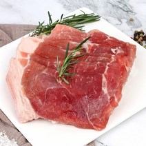 제주흑돼지 뒷다리살 정점 불고기용 500g x 4팩, 단품