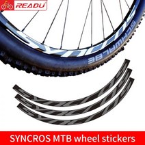 산악 자전거 SYNCROS 휠 세트 스티커 27.5 인치 및 29 인치 mtb 데칼, 29er other color, 1개
