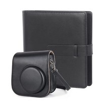 필름 카메라 폴라로이드 사진기 플로라이드 인화 미니 Instax Mini 11 9 8 용 PU 가죽 카메라 케이스 (숄더, 05 Case and Album Kit