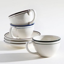 시라쿠스 뉴욕 킹스인 카페라떼잔 320ml, 킹스인 카페라떼잔(블루), 블루, 1개