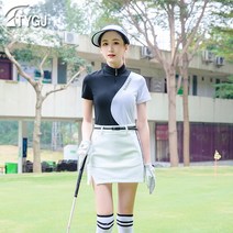 여성 골프티셔츠 반팔 카라티 골프웨어 슬림핏 빅사이즈-16781