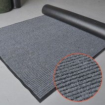 업소 현관 매트 엘리베이터 깔판 카페트 출입문발판 소음흡수 방수 바닥, 레드 1M