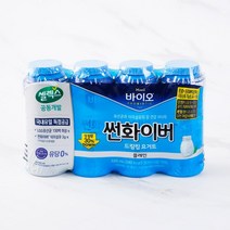 [메가마트]매일 바이오 썬화이버 드링킹 요거트 플레인 130ml*4, 1개