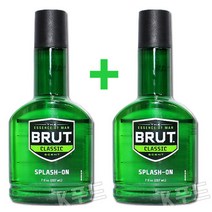 BRUT 브루트 스킨 207ml 1+1 스플래쉬온, 2개