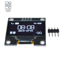 키오스크 포스기 셀프계산대 무인결제 13 인치 4 핀 OLED 스크린 모듈 128x64 디스플레이 IIC I2C 직렬 LCD 보드 Arduino SSH1106 화이트 블루, White