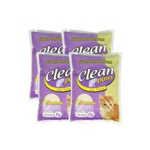 클린파우즈4LX6개 고양이응고모래고양이배변모래배변용모래배변모래응고형모래고양이배변용모래, 클린파우즈4LX6개 /고양이응고모