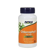 클로렐라 대용량 나우 보충제 알팔파 분말이 함유된 엽록소 100mg 녹색 슈퍼푸드 식물성 캡슐 90개