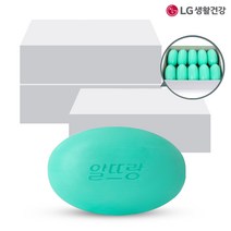 LG생활건강 알뜨랑비누 그린 ( 130g ) 대용량비누, 30개입