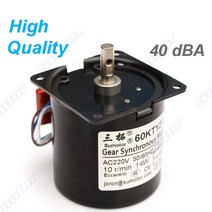싱크로너스 모터 60KTYZ 14W 220V AC 동기 기어 모터 CWCCW 턴테이블 전기 스크린 그릴 BBQ 1.2rpm 2.5 5 8, 06 10 분당회전수