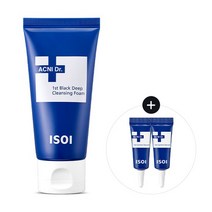 아이소이 아크니 닥터 퍼스트 블랙 딥 클렌징 폼 75ml, 없음