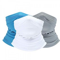 Cooling Neck Gaiter Face Mask-Anti-Dust & Windproof Neck Cover Face Scarf (4-8 D