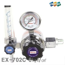 UPD083736CO2조정기 6㎏f (1EA) 110V EX-702C ㎠ 23mm 크레텍