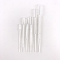 과학 화학 루미놀 반응 실험 다용도 일회용 플라스틱 스포이드 미술 물감 놀이 향수 향초 만들기 비누 제조 2ml, 1ml