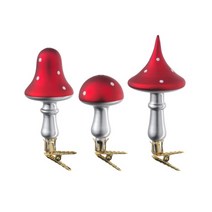 이케아 빈테르핀트 버섯3종 크리스마스 오너먼트 트리 장식