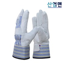통등천장갑 1켤레 소가죽 안전장갑 캠핑 화로 용접 절단 철강 작업장갑, 등천장갑 1켤레