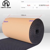스튜디오 방음 스펀지 흡음 패드 오디오 스피커 자동차 ktv 어쿠스틱 어쿠스틱, 100x20cm, 높이 2cm