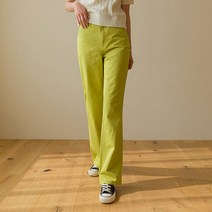 어칭 소프트 코튼 일자팬츠