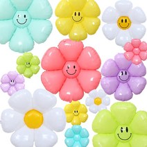 [피앤비유니티]칼라 스마일데이지 대중소 화이트 옐로우 그린 핑크 블루 보라 30여종, F-05)대형 스마일 데이지-보라