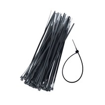 KP 케이블타이 6x300mm 블랙(벌크50개) 전선배선정리, 9개