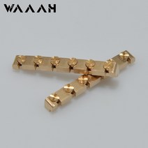 일렉트릭 기타 브래스 경감 님이 금속 기타 너트 높이 조절 42mm 43 mm 너비 ST LP 기타, [03] ST 42mm