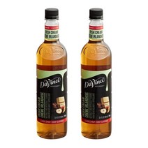 DaVinci Gourmet Classic Irish Cream Syrup 다빈치 클래식 아이리쉬 크림 맛 음료 커피 시럽 25.4 fl oz 750ml 2팩