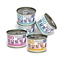 테비 쉐프의흰살토핑 고양이캔 160g x 24개, 종류:가다랑어맛